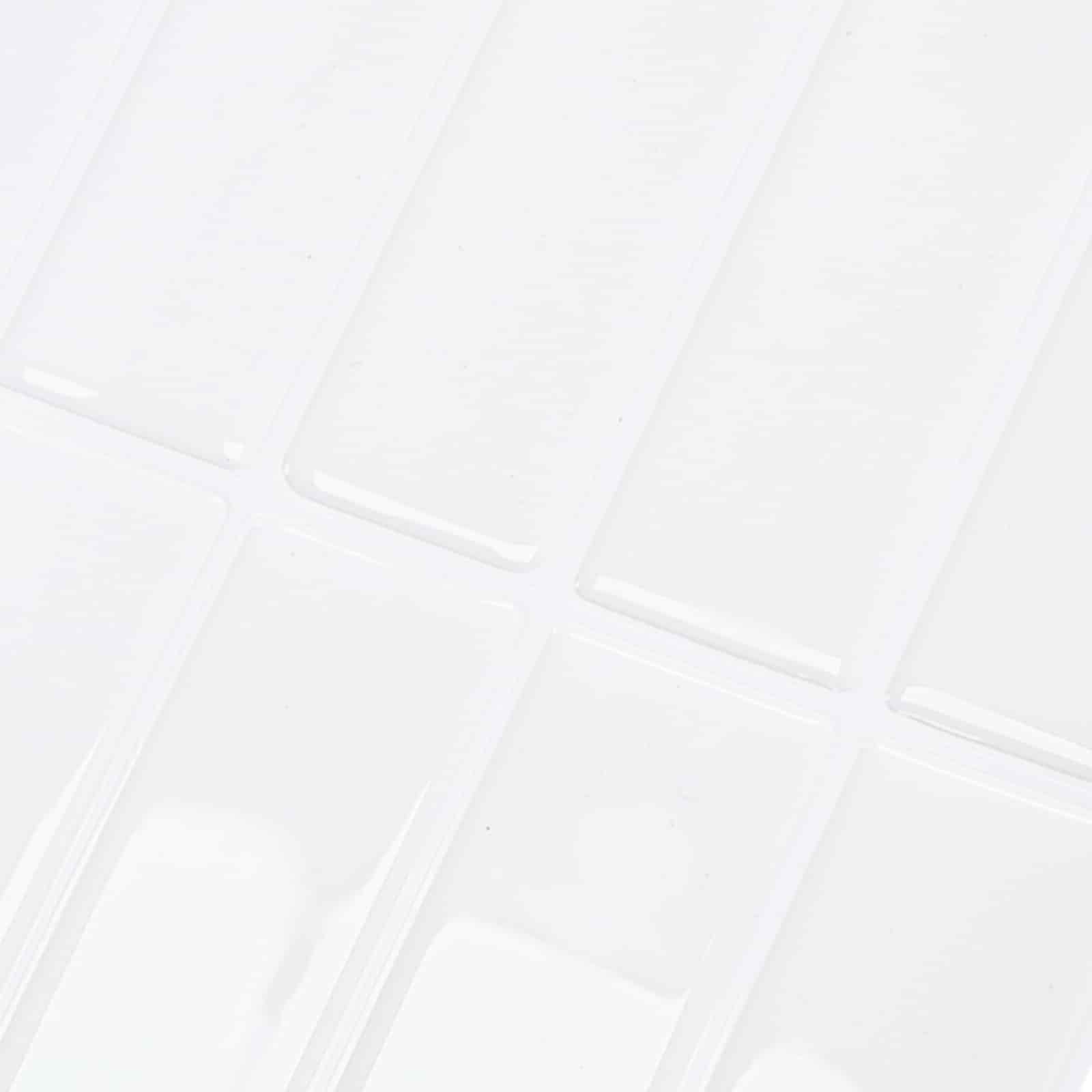 Ορθογώνιο Πλακάκι 20 pcs Λευκό 29 x 23 x 0,08 εκ - Pakobazaar