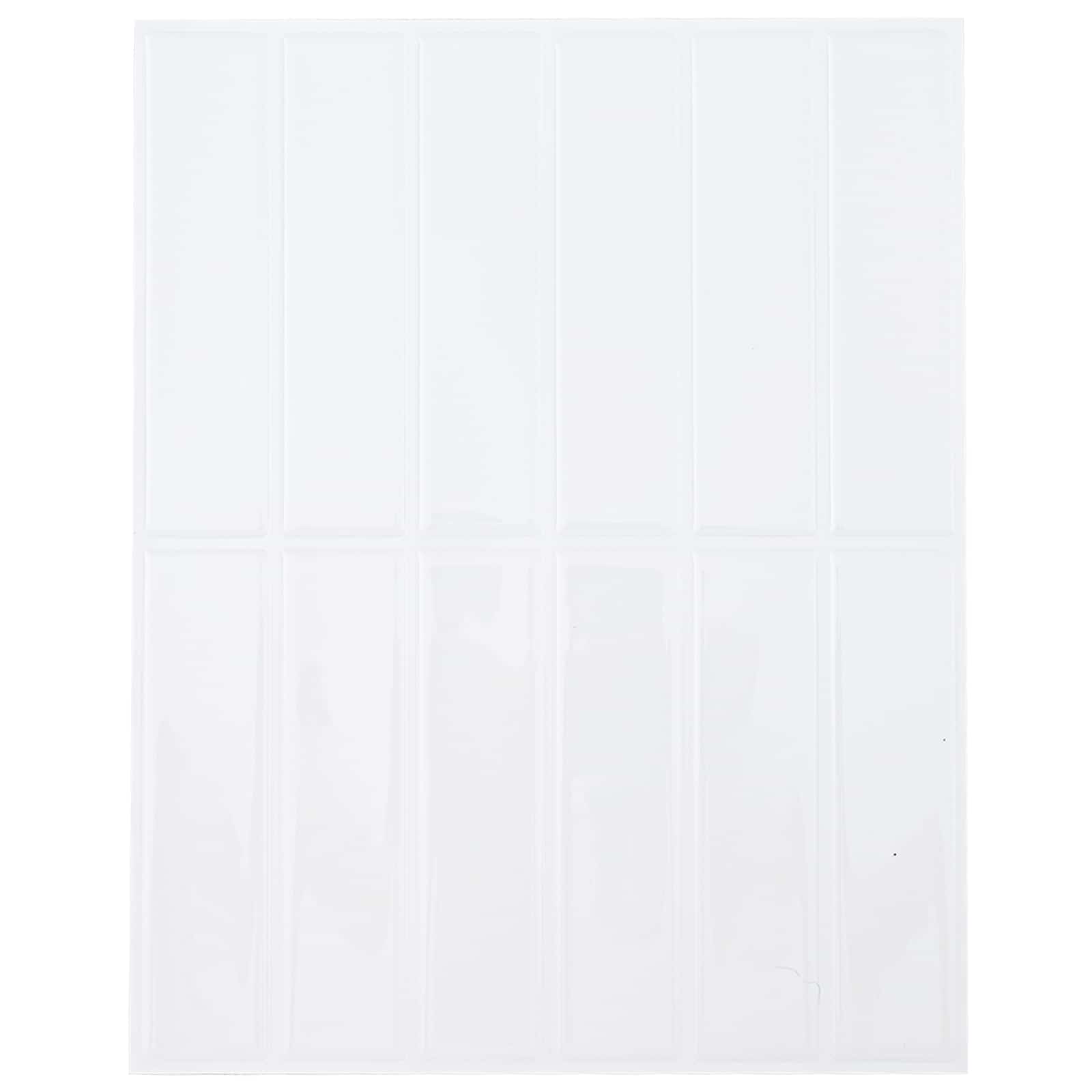 Ορθογώνιο Πλακάκι 20 pcs Λευκό 29 x 23 x 0,08 εκ - Pakobazaar