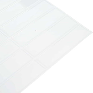 Ορθογώνιο Πλακάκι 50 pcs Λευκό 29 x 23 x 0,08 εκ - Pakobazaar