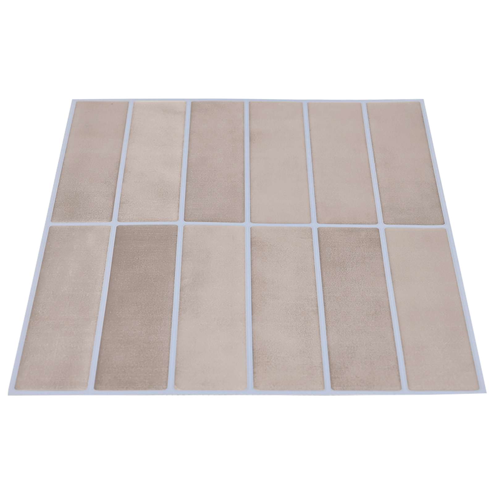 Ορθογώνιο Πλακάκι 20 pcs Καφές Μπεζ 29 x 23 x 0,08 εκ - Pakobazaar