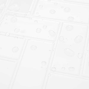 Πλακάκι ψαροκόκαλο 10 pcs Λευκό 30 x 30 cm Πολυουρεθάνη και PET - Pakobazaar