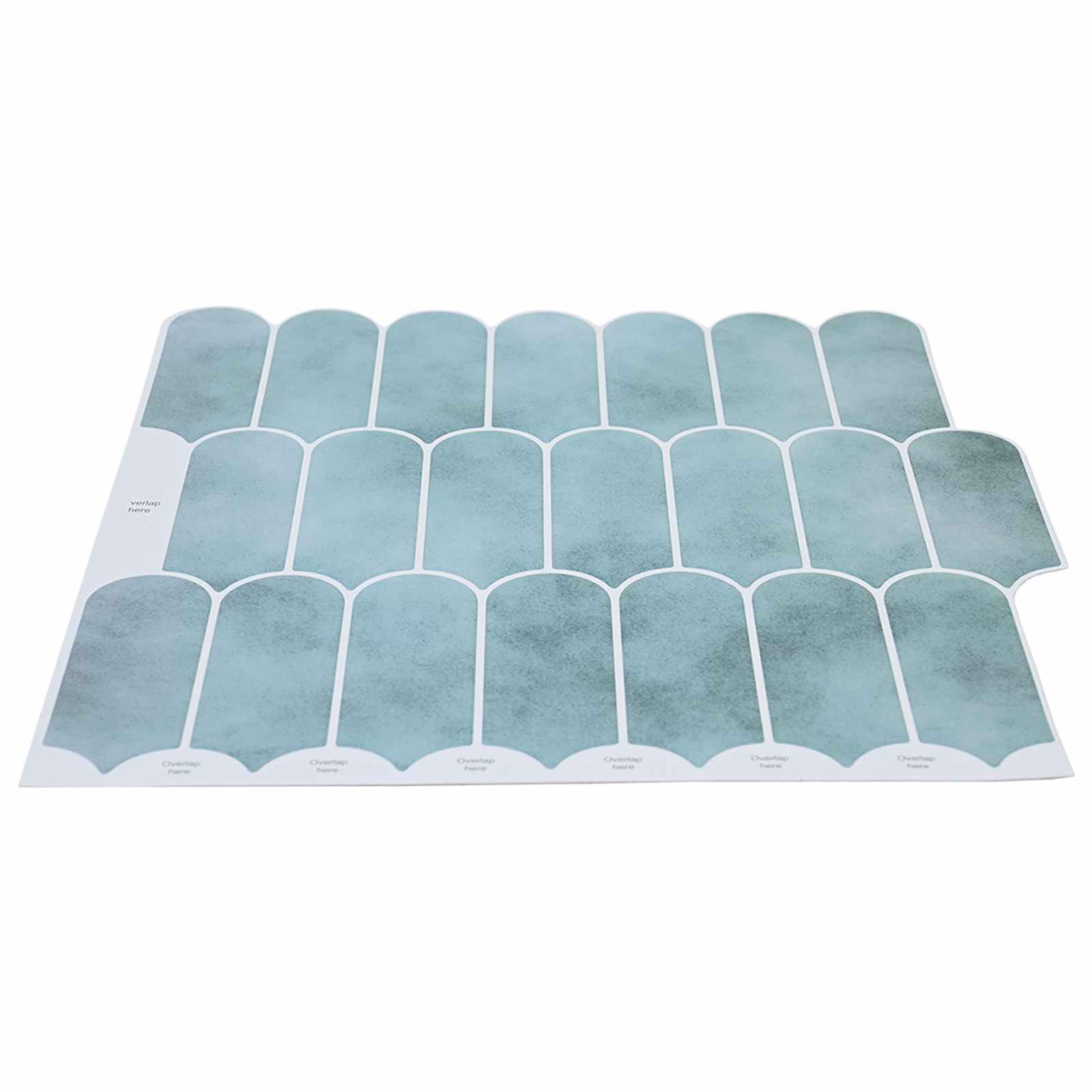 Πλακάκι Φτερού 20 pcs Πράσινο 30 x 30 cm Πολυουρεθάνη και PET - Pakobazaar