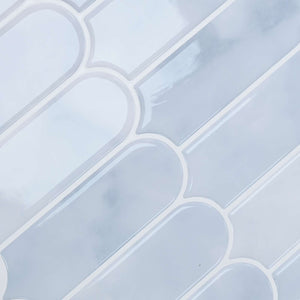 Πλακάκι Φτερού 10 pcs Γαλάζιο 30 x 30 cm Πολυουρεθάνη και PET - Pakobazaar
