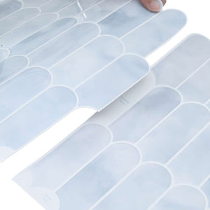 Πλακάκι Φτερού 20 pcs Γαλάζιο 30 x 30 cm Πολυουρεθάνη και PET - Pakobazaar