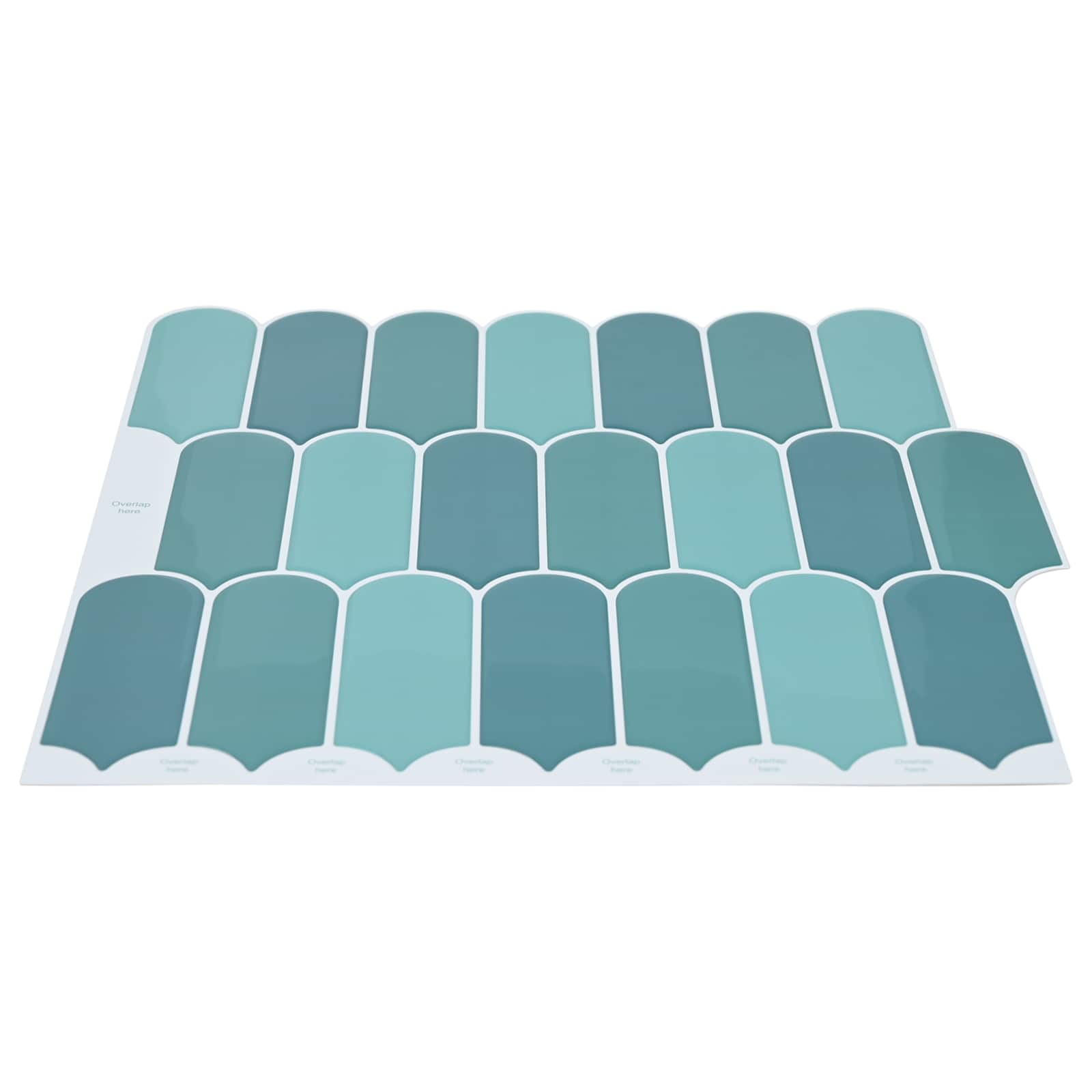 Πλακάκι Φτερού 50 pcs Μπλε 30 x 30 cm Πολυουρεθάνη και PET - Pakobazaar