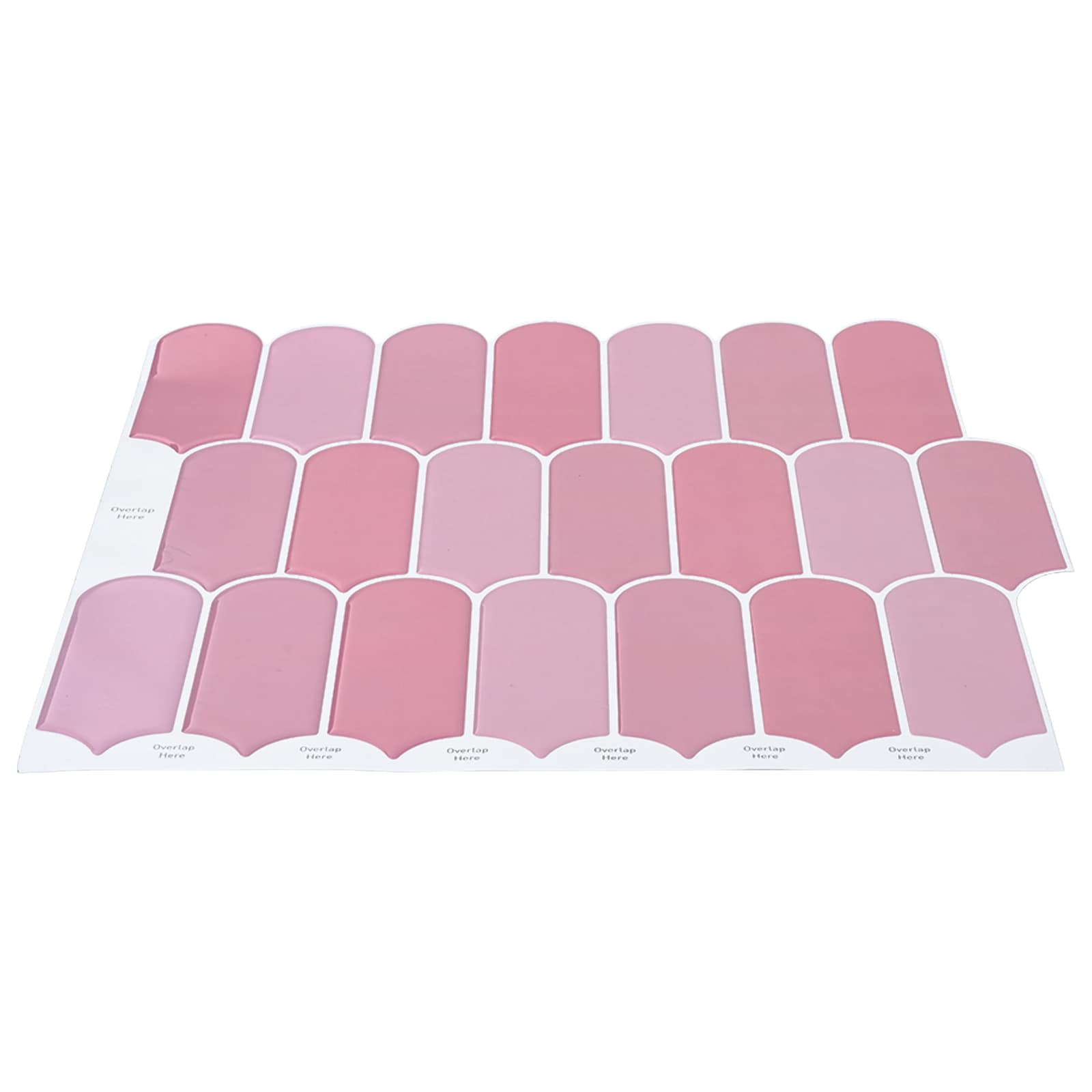 Πλακάκι Φτερού 10 pcs Ροζ 30 x 30 cm Πολυουρεθάνη και PET - Pakobazaar