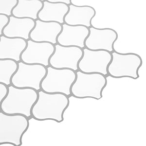 Tile Λαμπτήρα 20 pcs Λευκό 27 x 27 εκ. Πολυουρεθάνη και PET - Pakobazaar