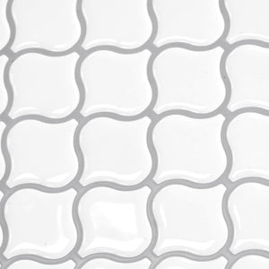 Tile Λαμπτήρα 50 pcs Λευκό 27 x 27 εκ. Πολυουρεθάνη και PET - Pakobazaar