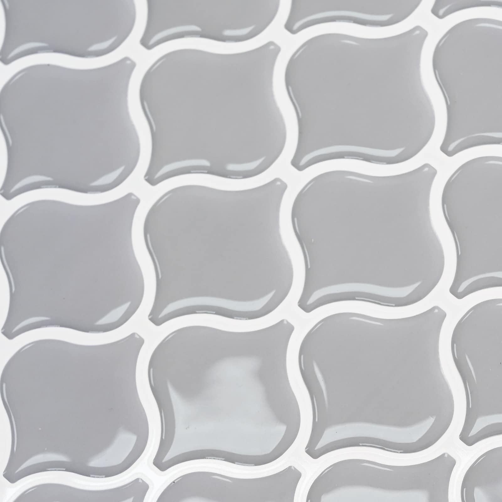 Tile Λαμπτήρα 10 pcs Γκρι 27 x 27 εκ. Πολυουρεθάνη και PET - Pakobazaar