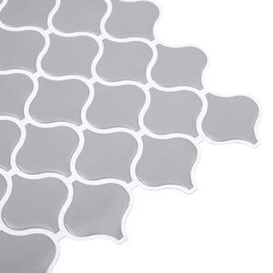 Tile Λαμπτήρα 20 pcs Γκρι 27 x 27 εκ. Πολυουρεθάνη και PET - Pakobazaar
