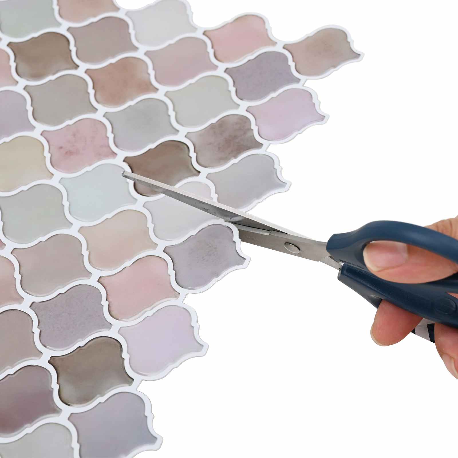 Tile Λαμπτήρα 10 pcs Μπεζ 27 x 27 εκ. Πολυουρεθάνη και PET - Pakobazaar