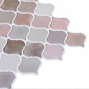 Tile Λαμπτήρα 20 pcs Μπεζ 27 x 27 εκ. Πολυουρεθάνη και PET - Pakobazaar