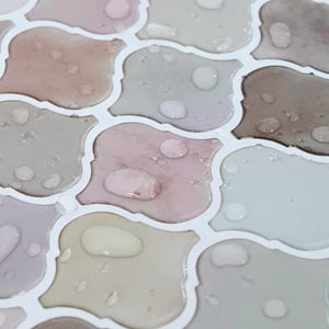 Tile Λαμπτήρα 50 pcs Μπεζ 27 x 27 εκ. Πολυουρεθάνη και PET - Pakobazaar