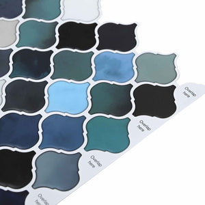 Tile Λαμπτήρα 50 pcs Μπλε Πράσινο 27 x 27 εκ. - Pakobazaar