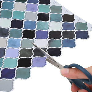 Tile Λαμπτήρα 50 pcs Μπλε Πράσινο 27 x 27 εκ. - Pakobazaar