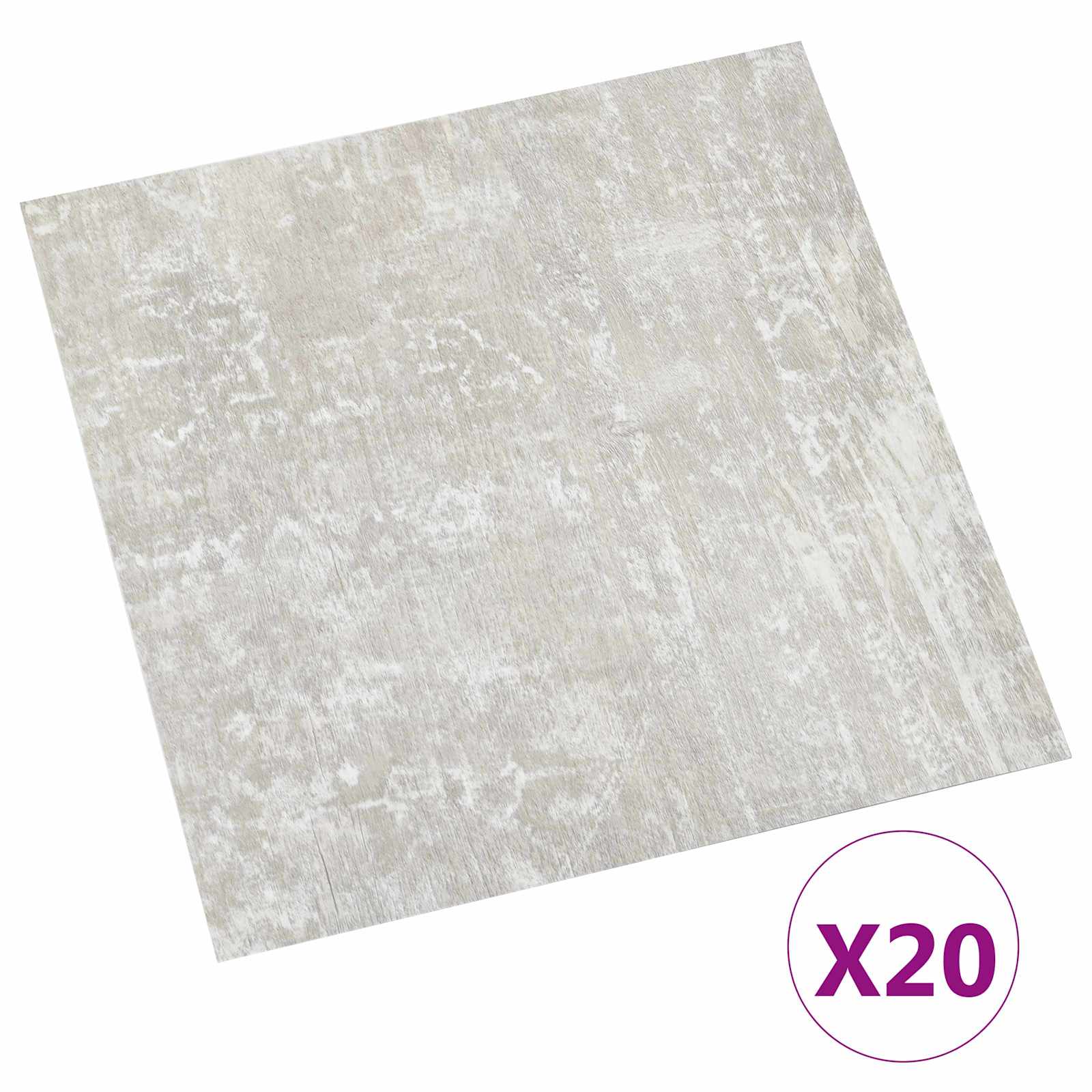 Αυτοκόλλητα Πλάκες Δαπέδου 30,5 x 30,5 εκ 20 pcs PVC - Pakobazaar