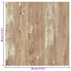 Αυτοκόλλητα Πλάκες Δαπέδου 30,5 x 30,5 εκ 20 pcs PVC - Pakobazaar