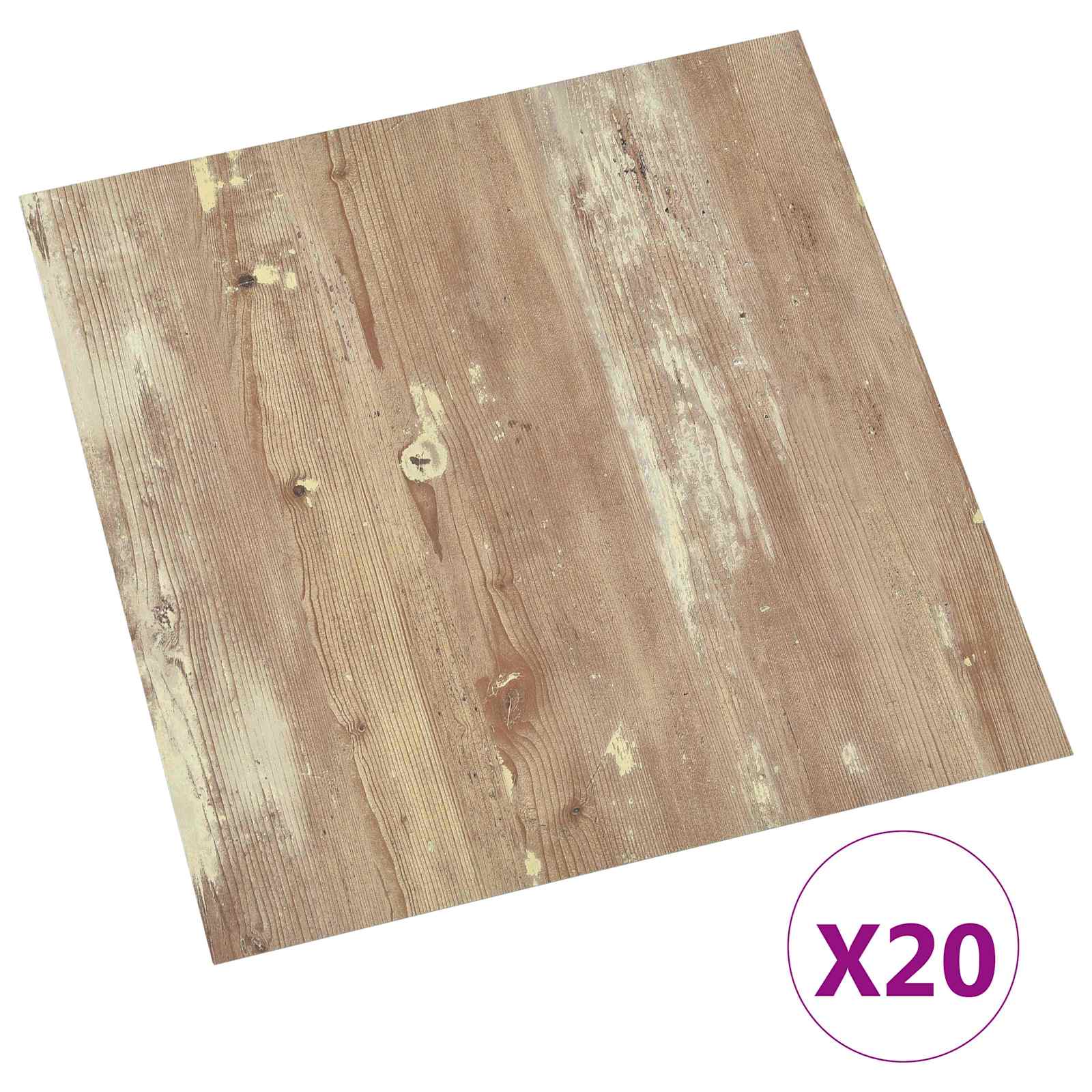 Αυτοκόλλητα Πλάκες Δαπέδου 30,5 x 30,5 εκ 20 pcs PVC - Pakobazaar