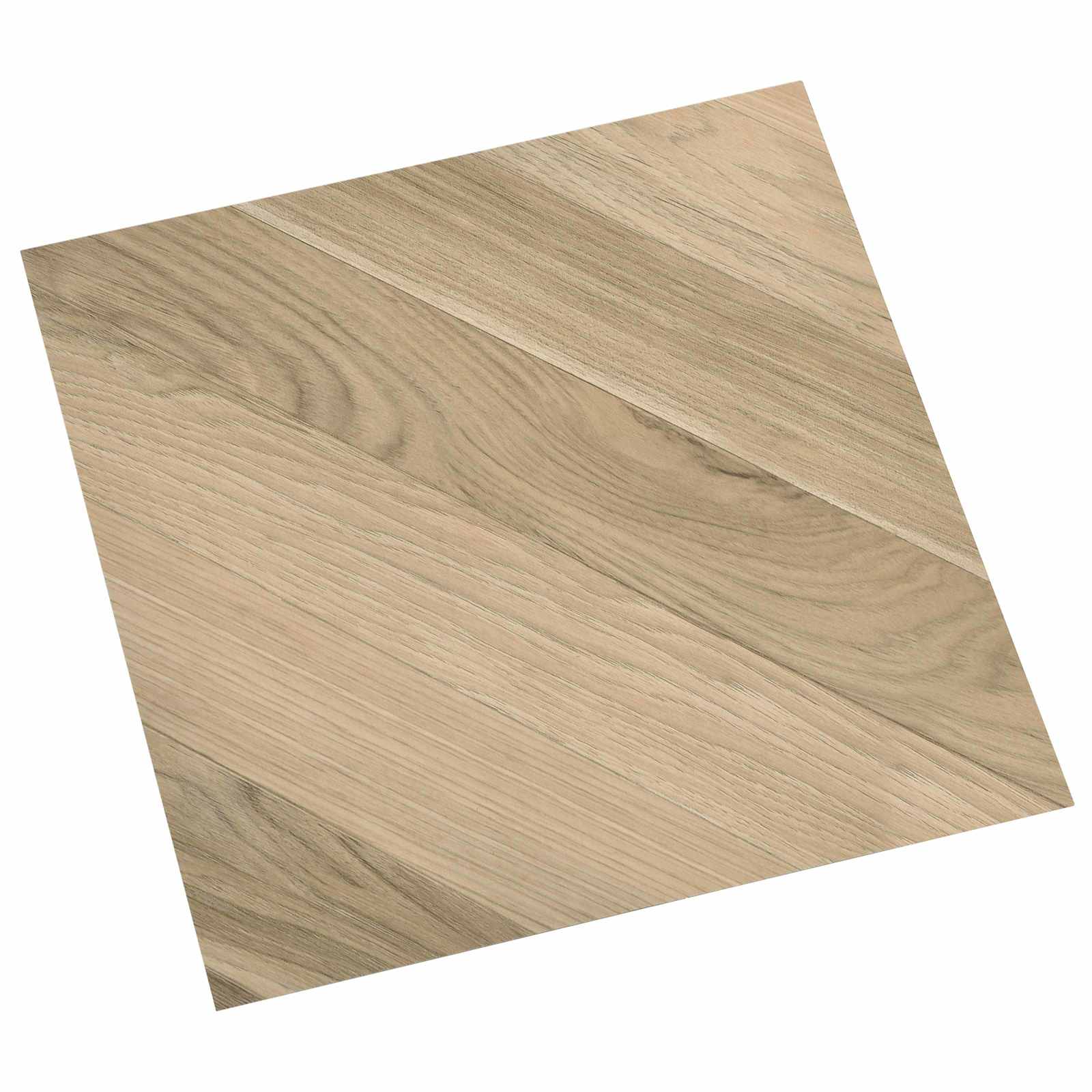 Αυτοκόλλητα Πλάκες Δαπέδου 30,5 x 30,5 εκ 20 pcs PVC Καφέ Ριγέ - Pakobazaar