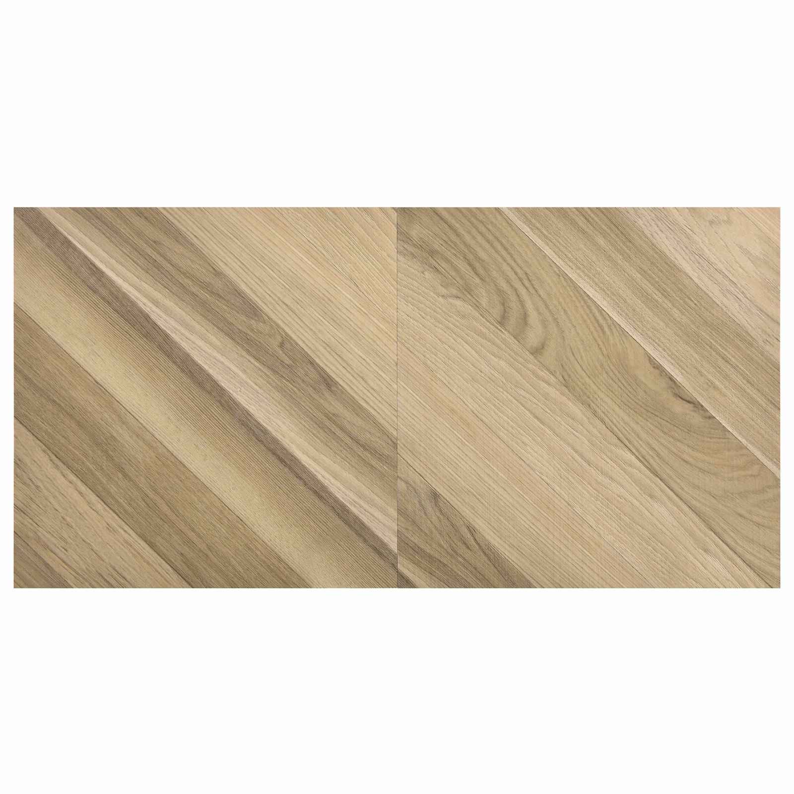 Αυτοκόλλητα Πλάκες Δαπέδου 30,5 x 30,5 εκ 20 pcs PVC Καφέ Ριγέ - Pakobazaar