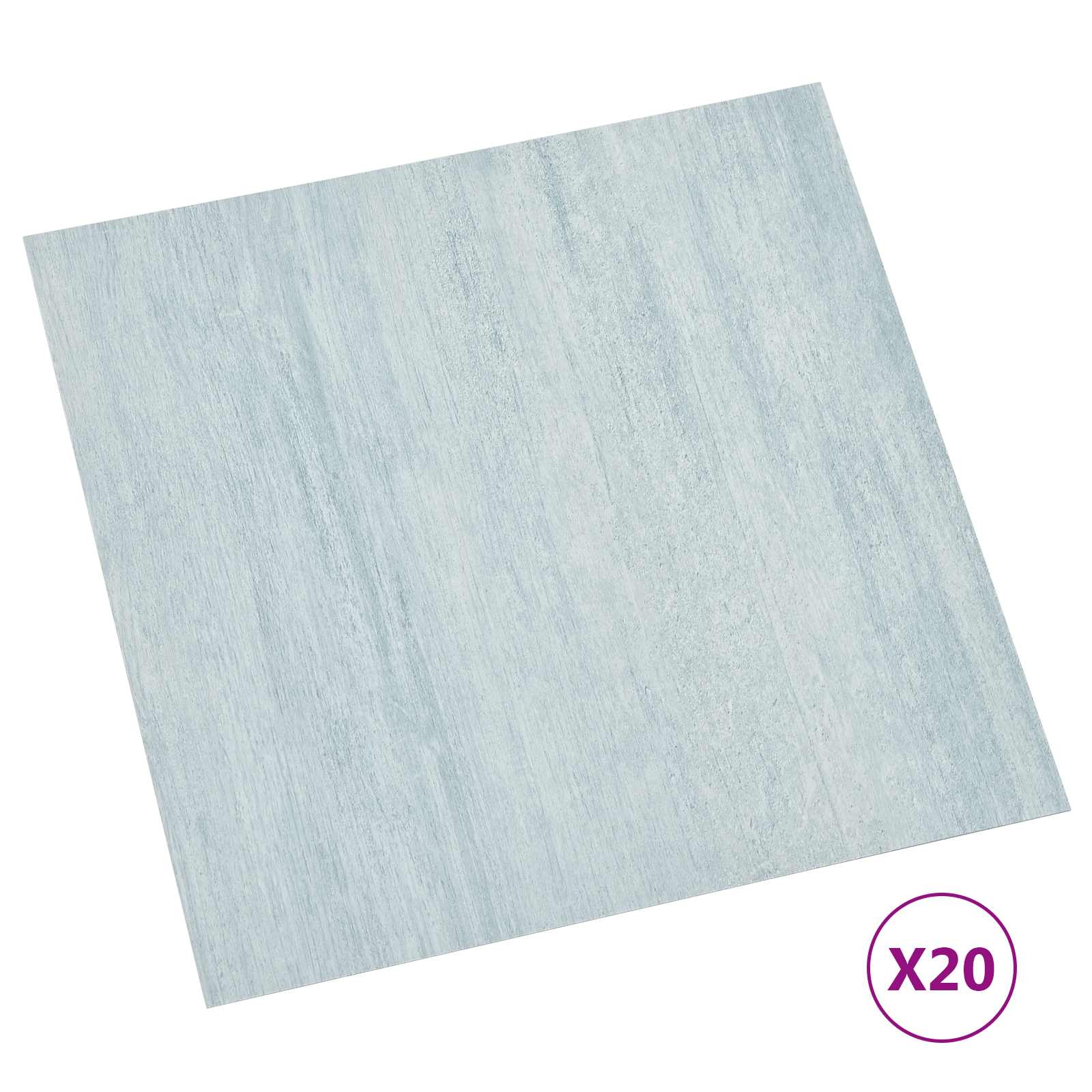 Αυτοκόλλητα Πλάκες Δαπέδου 30,5 x 30,5 εκ 20 pcs PVC Πράσινο - Pakobazaar