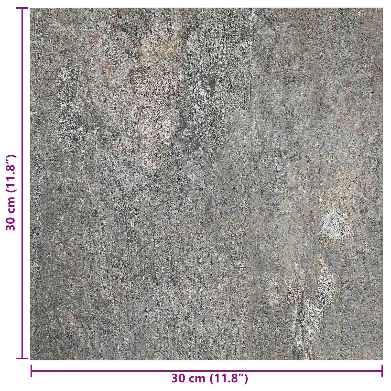Αυτοκόλλητα Πλάκες Δαπέδου 30,5 x 30,5 εκ 20 pcs PVC Πέτρες - Pakobazaar