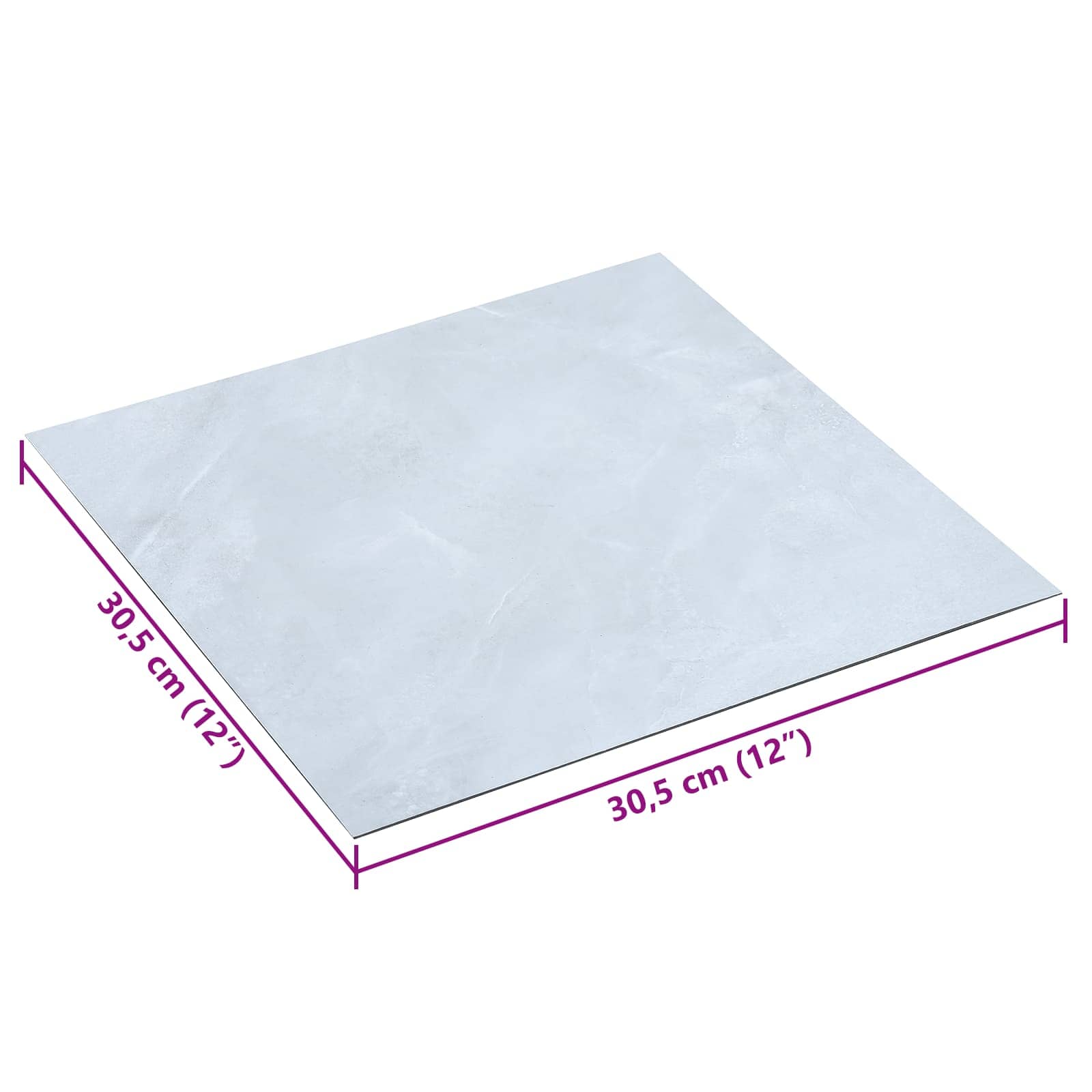 Αυτοκόλλητα Πλάκες Δαπέδου 30,5 x 30,5 εκ 20 pcs PVC - Pakobazaar