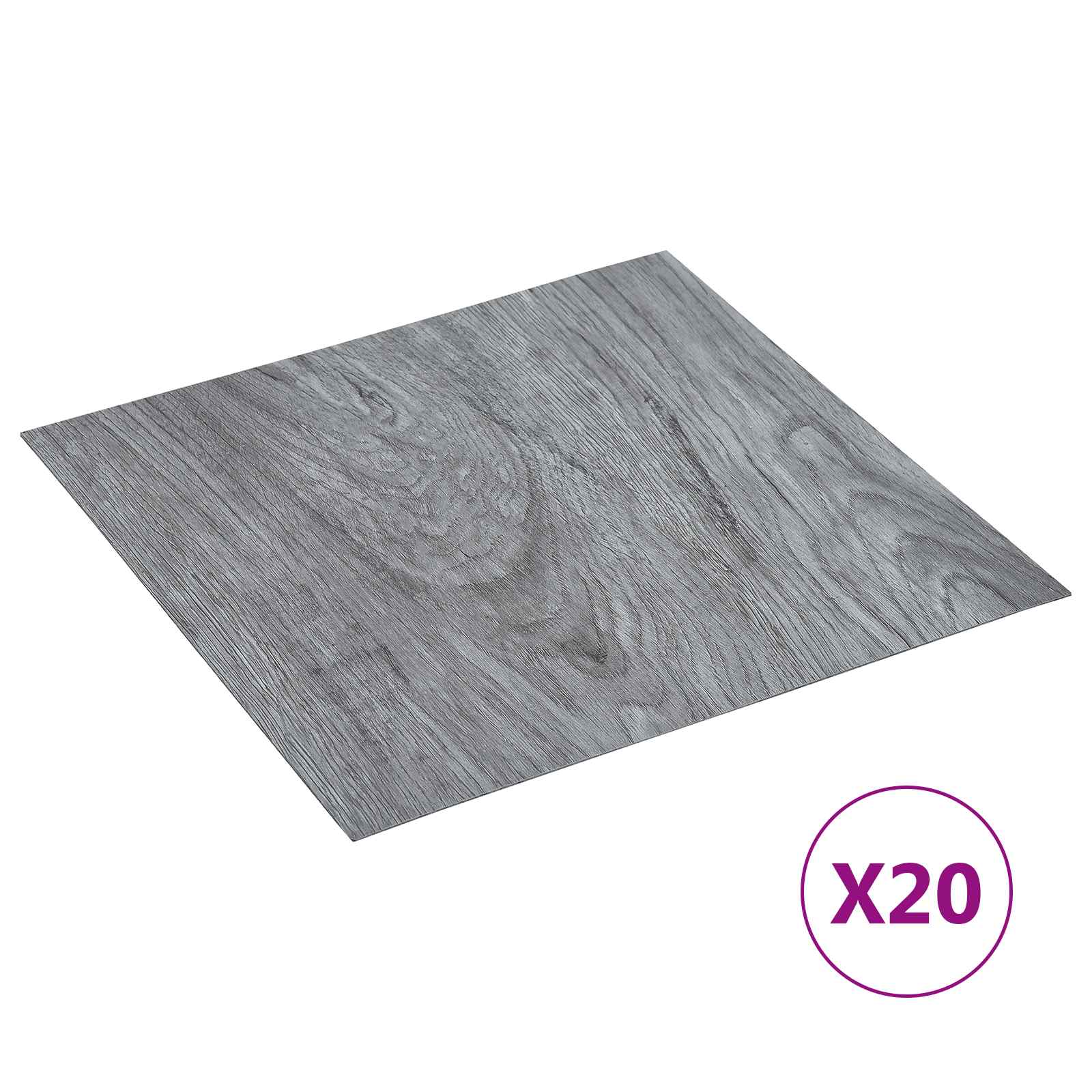 Αυτοκόλλητα Πλάκες Δαπέδου 30,5 x 30,5 εκ 20 pcs PVC - Pakobazaar