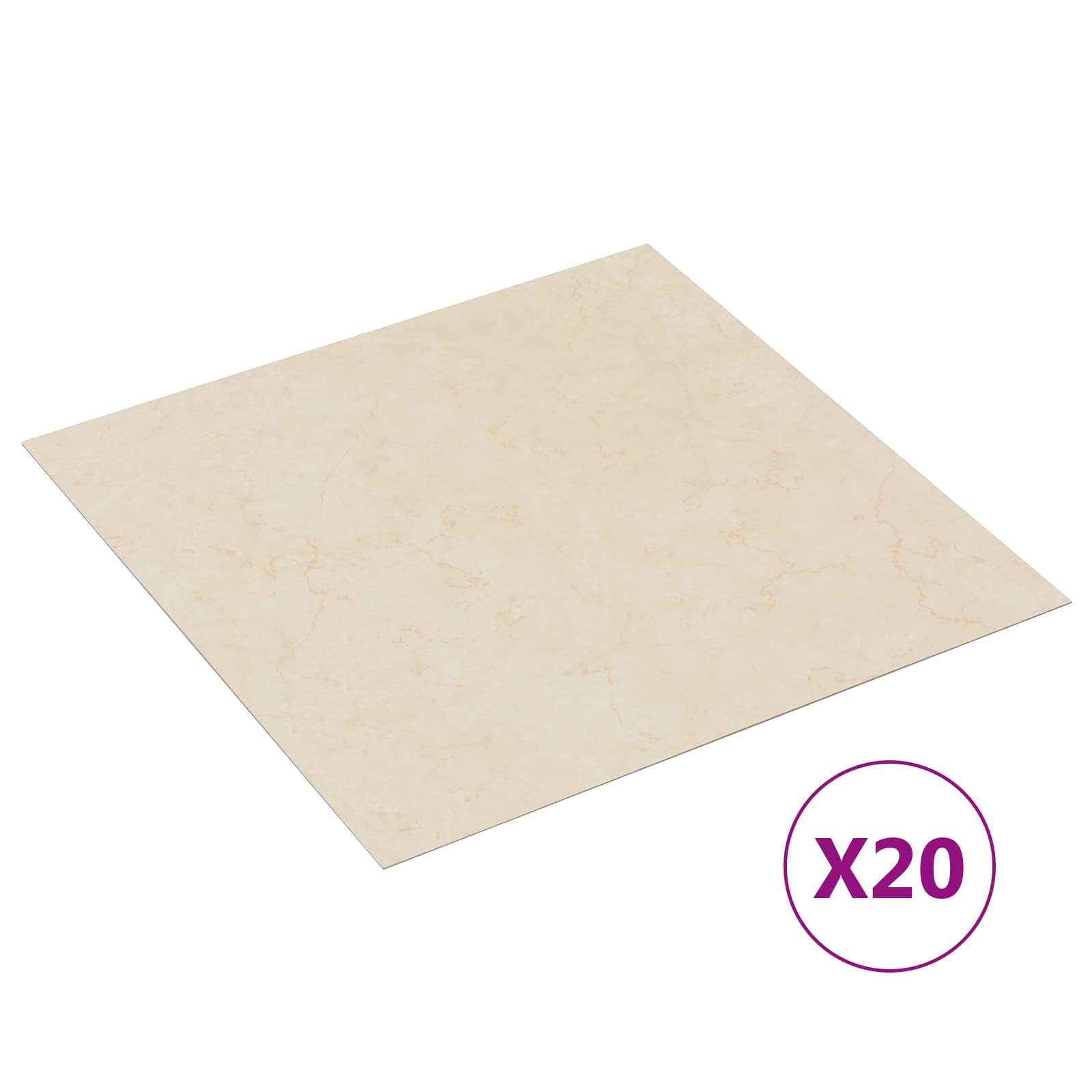 Αυτοκόλλητα Πλάκες Δαπέδου 30,5 x 30,5 εκ 20 pcs PVC - Pakobazaar