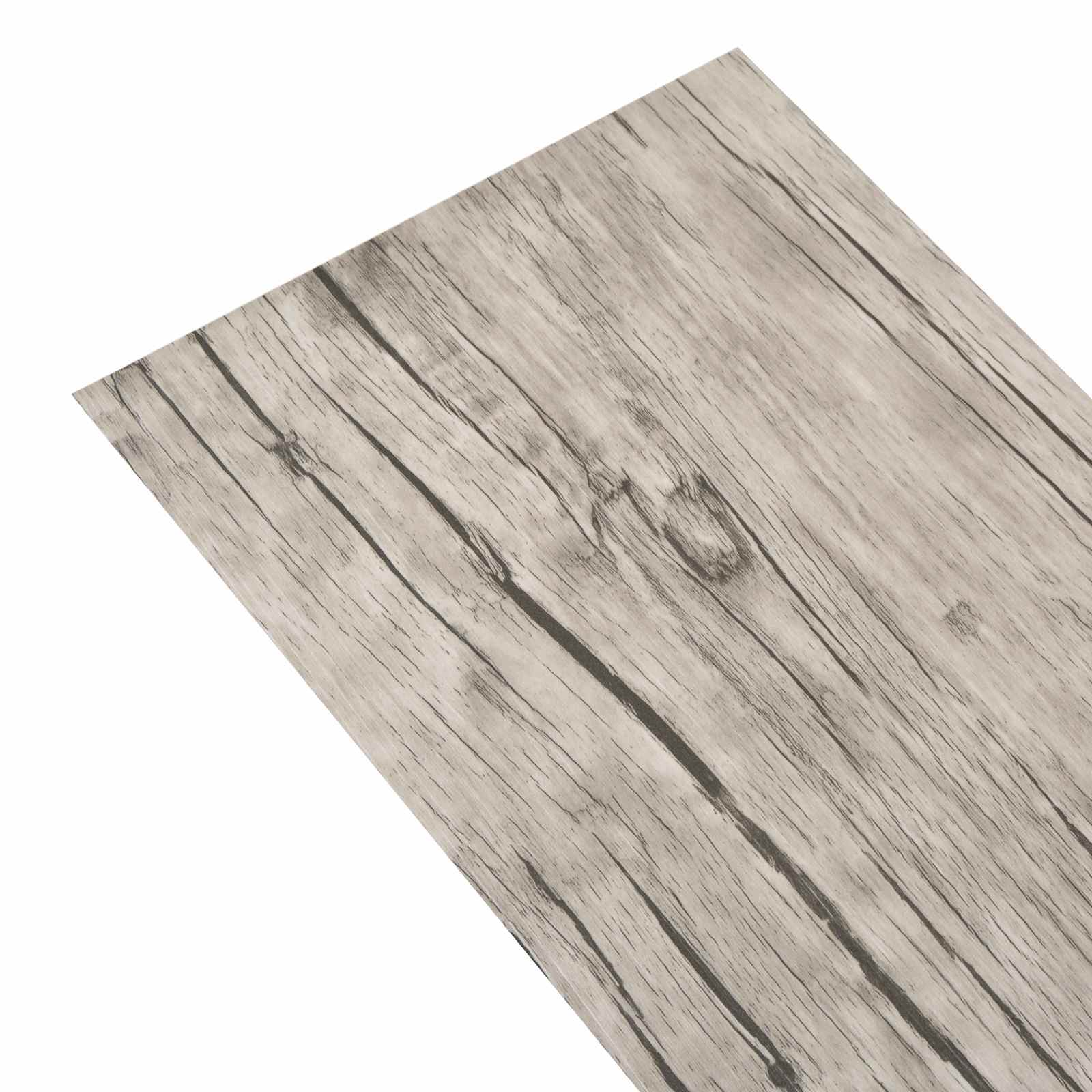 Αυτοκόλλητες Πλάκες Δαπέδου PVC 30,5 x 61 εκ. 28 pcs PVC - Pakobazaar