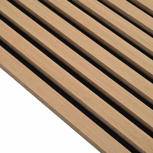 Πάνελ τοίχου 2 pcs Φυσικό 60,5 x 60 εκ. - Pakobazaar
