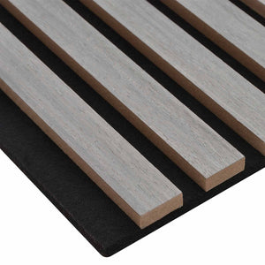 Πάνελ τοίχου 2 pcs Γκρι 60,5 x 60 εκ. - Pakobazaar