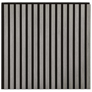 Πάνελ τοίχου 2 pcs Γκρι 60,5 x 60 εκ. - Pakobazaar