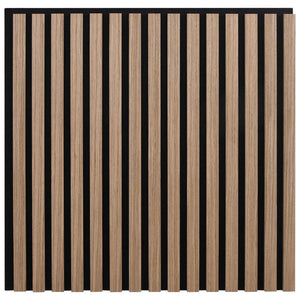 Πάνελ τοίχου 2 pcs Καφέ 60,5 x 60 εκ. - Pakobazaar