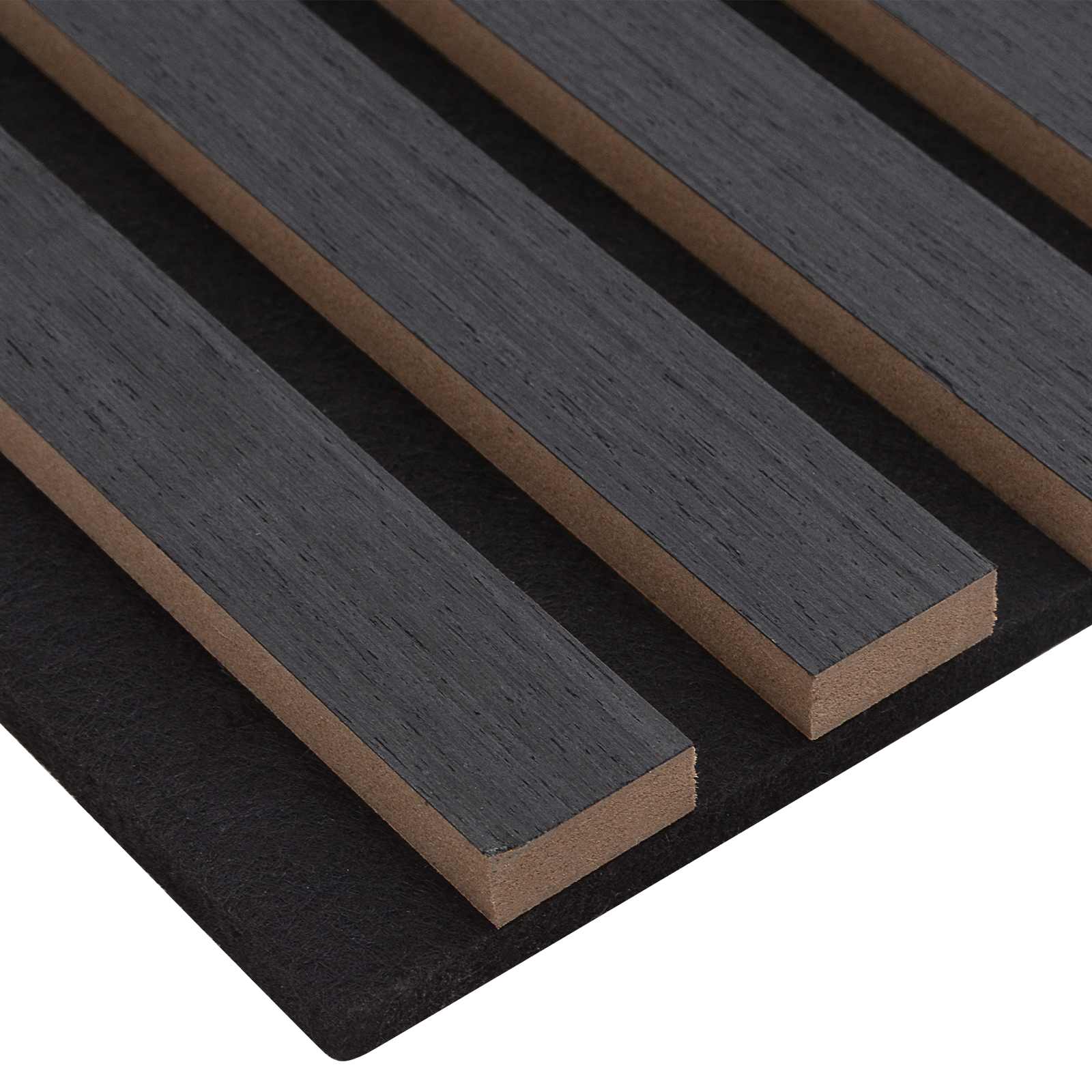 Πάνελ τοίχου 2 pcs Ανθρακί 60,5 x 60 εκ. - Pakobazaar