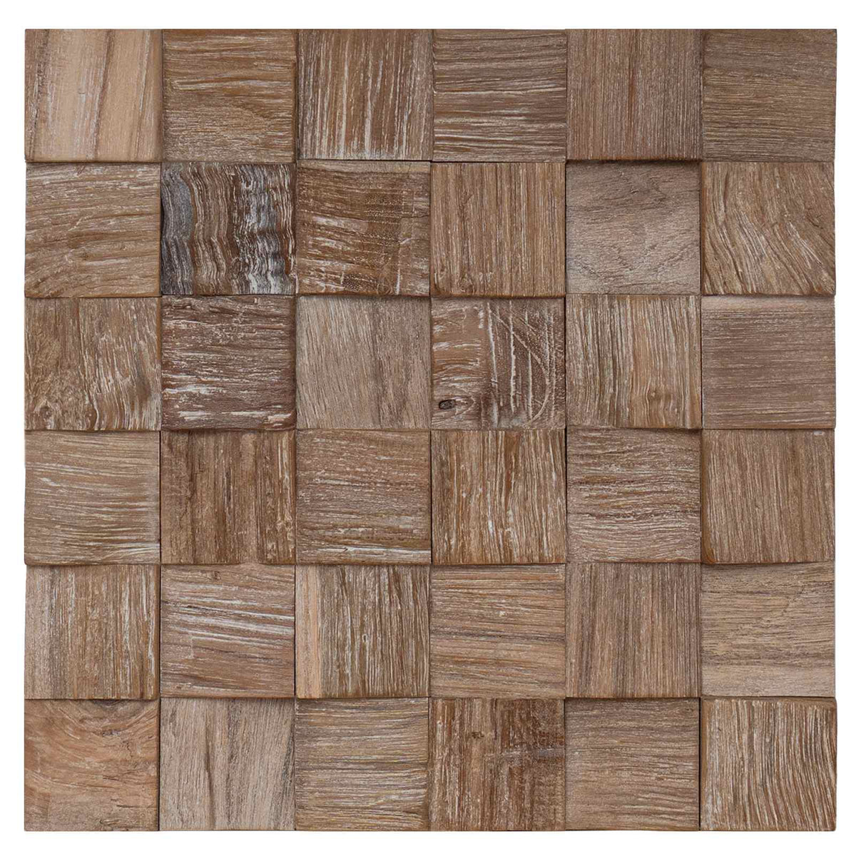 Πάνελ Τοίχου 11 τμχ. Φυσικό 30 x 30 x 2 cm