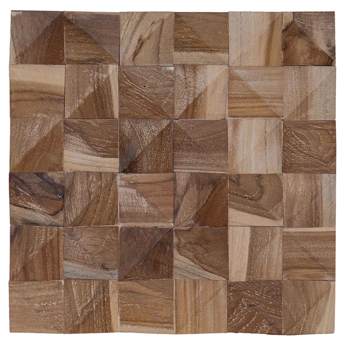 Πάνελ Τοίχου 11 τμχ. Φυσικό 30 x 30 x 2 cm