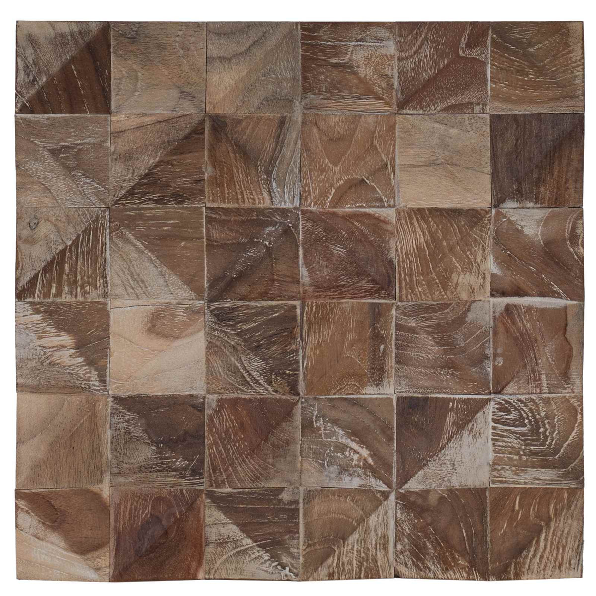 Πάνελ τοίχου 11 τμχ. Ξεβάφτηκε 30 x 30 x 1,7 εκ.