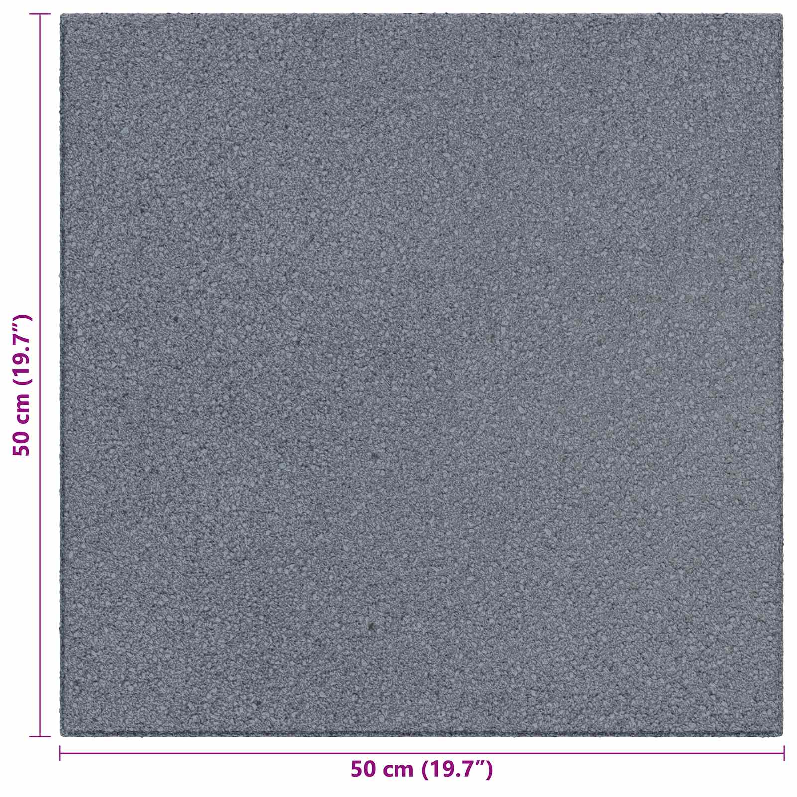 Πλακάκια Προστασίας από Πτώσεις 6 pcs Γκρι 50 x 50 cm Λάστιχο - Pakobazaar