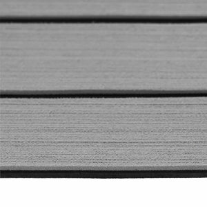 Ματ Σκάφους Ριγέ Απαλός Γκρι και Μαύρος 240 x 60 cm EVA - Pakobazaar