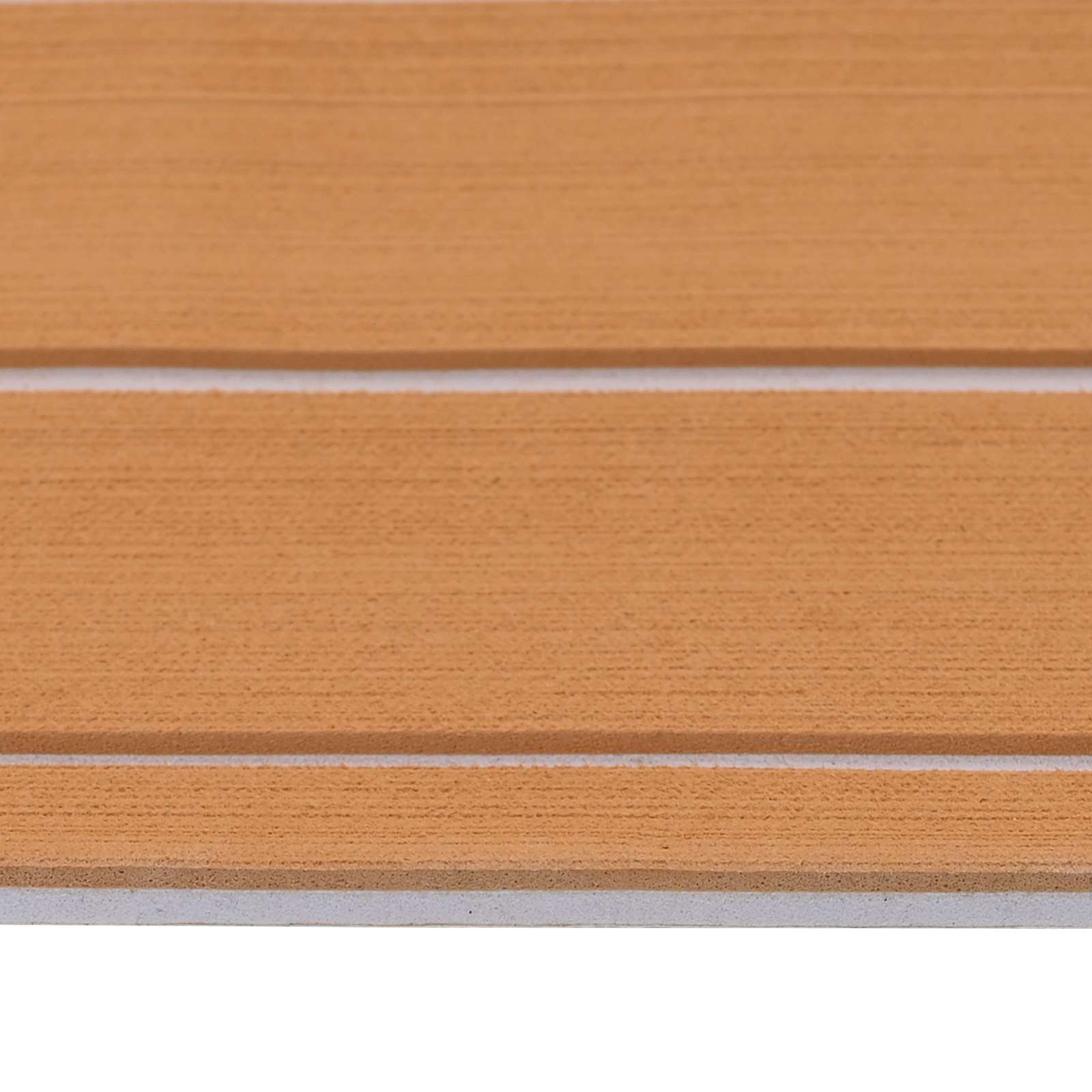 Ματ Σκάφους Ριγέ Καφέ και Λευκό 240 x 60 cm EVA - Pakobazaar