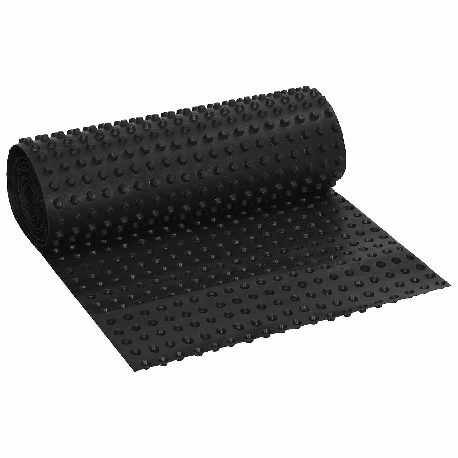 Κυματοειδές Φύλλο Αποχέτευσης Μαύρο 0,5 x 10 μ. HDPE - Pakobazaar