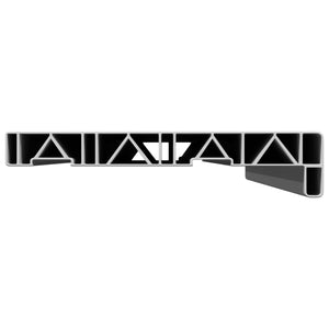 Σαβανωτό Παραθύρου Λευκό 60 x 20 x 4,5 εκ PVC - Pakobazaar