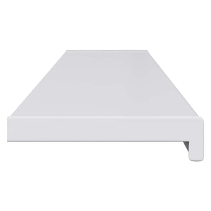 Σαβανωτό Παραθύρου Λευκό 160 x 20 x 4,5 εκ PVC - Pakobazaar