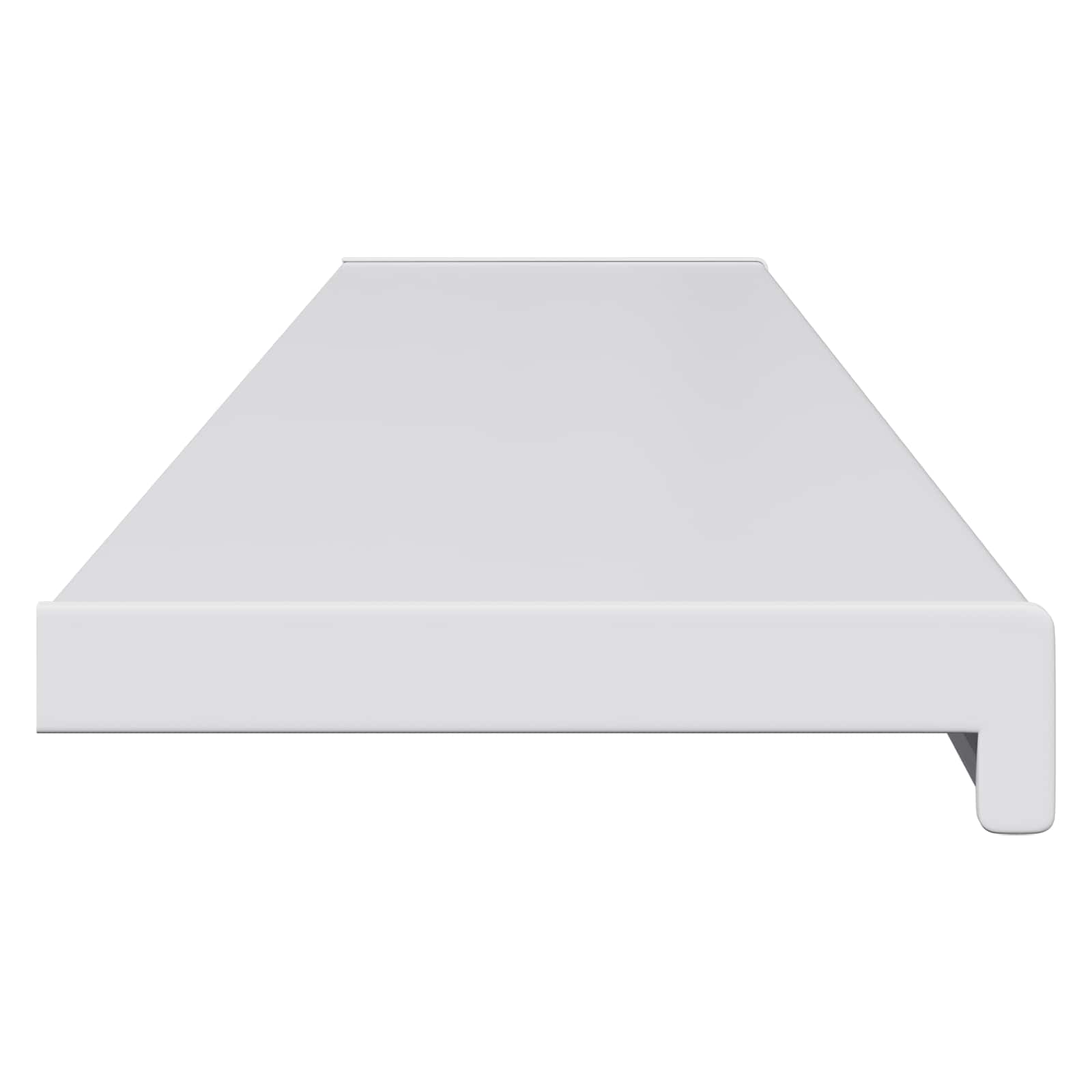 Σαβανωτό Παραθύρου Λευκό 120 x 25 x 4,5 εκ. PVC - Pakobazaar