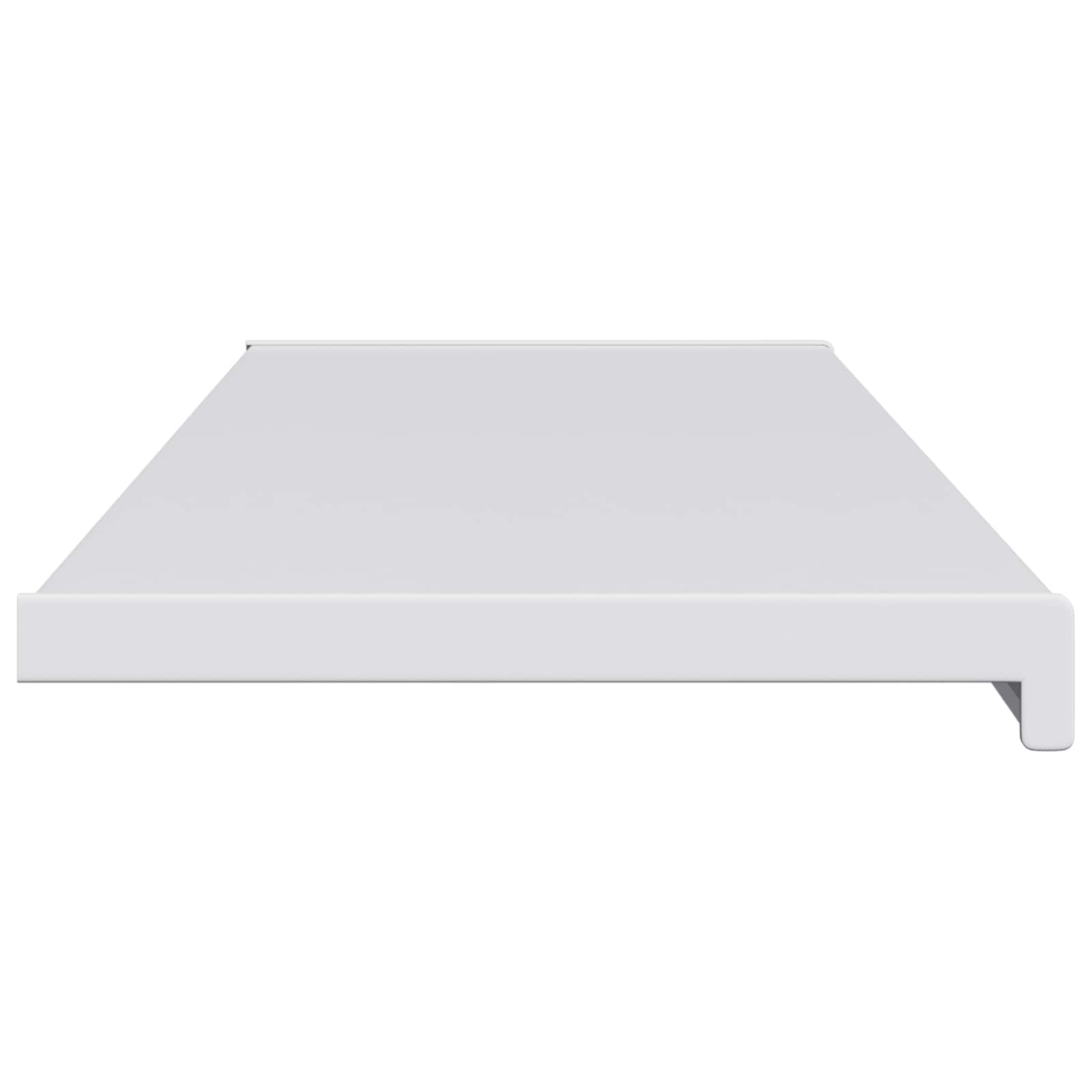 Σαβανωτό Παραθύρου Λευκό 160 x 35 x 4,5 εκ PVC - Pakobazaar