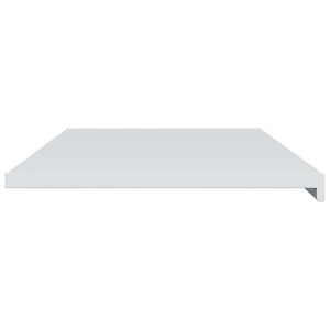 Σαβανωτό Παραθύρου Λευκό 160 x 50 x 4,5 εκ PVC - Pakobazaar