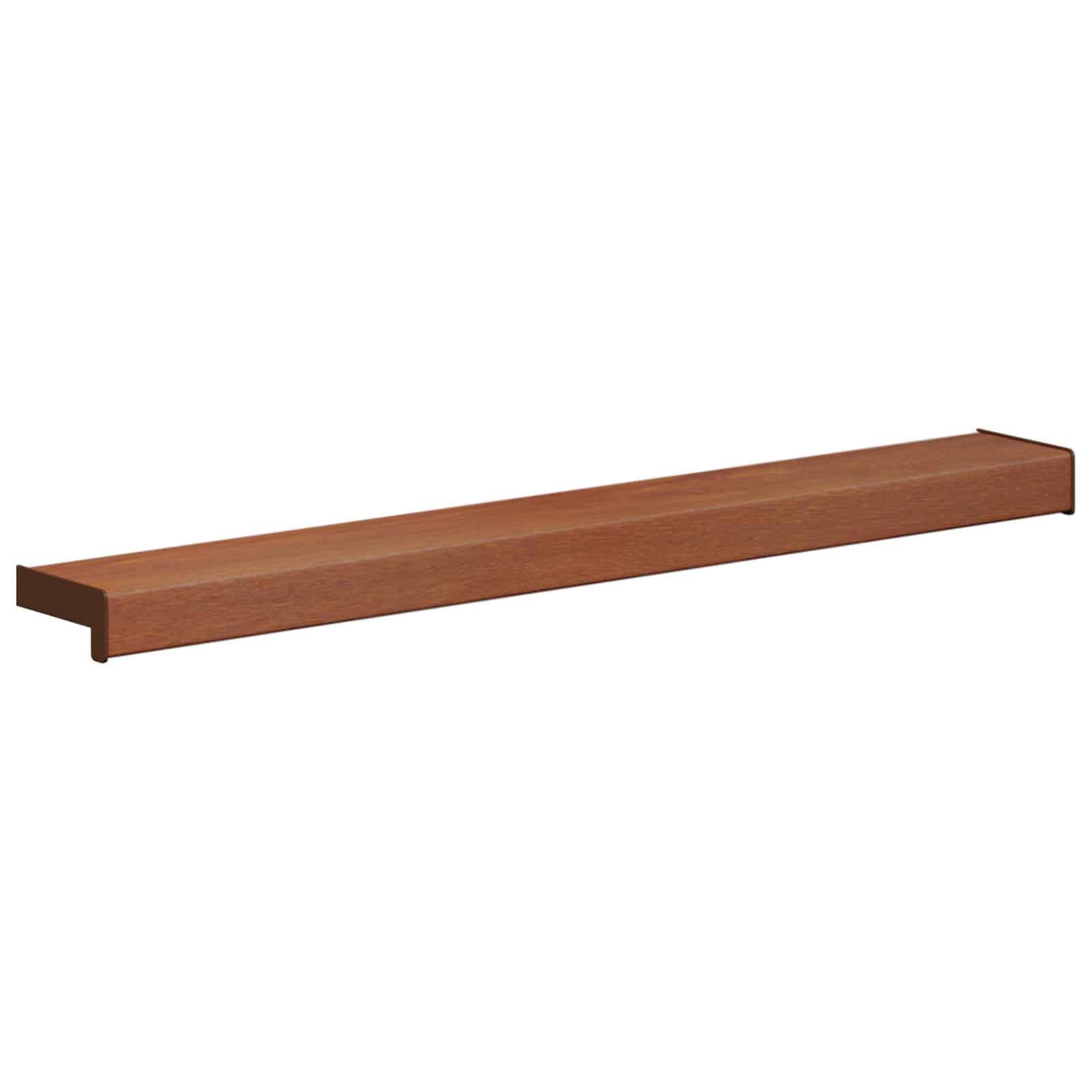 Σαβανωτό Παραθύρου Καφέ ξύλο 60 x 15 x 4,5 εκ PVC - Pakobazaar