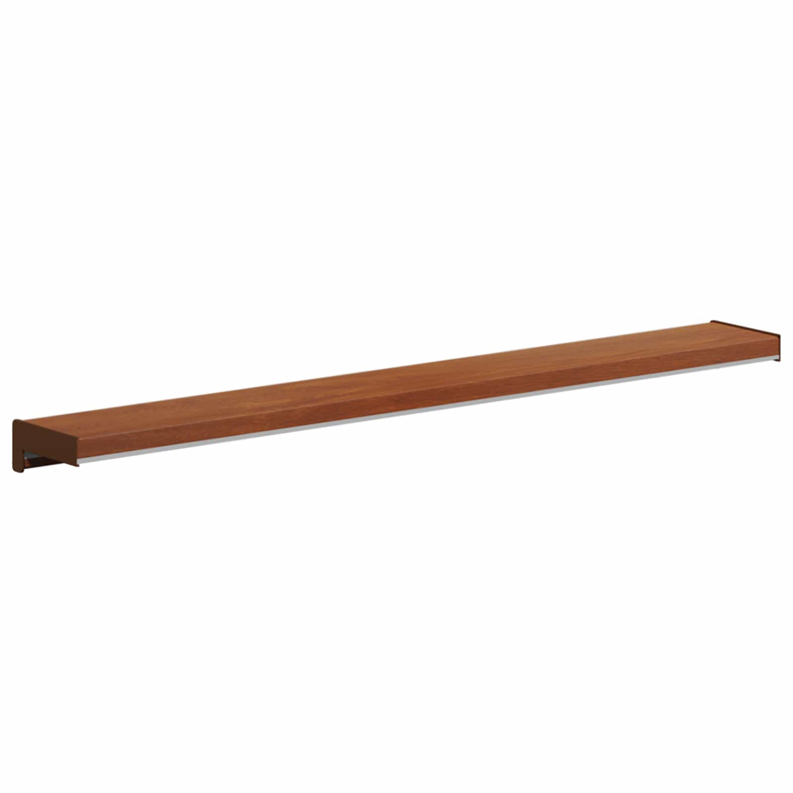 Σαβανωτό Παραθύρου Καφέ ξύλο 60 x 15 x 4,5 εκ PVC - Pakobazaar