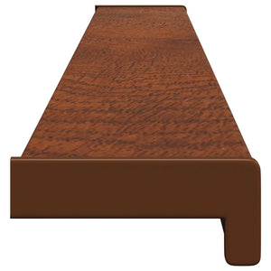 Σαβανωτό Παραθύρου Καφέ ξύλο 120 x 15 x 4,5 εκ. PVC - Pakobazaar